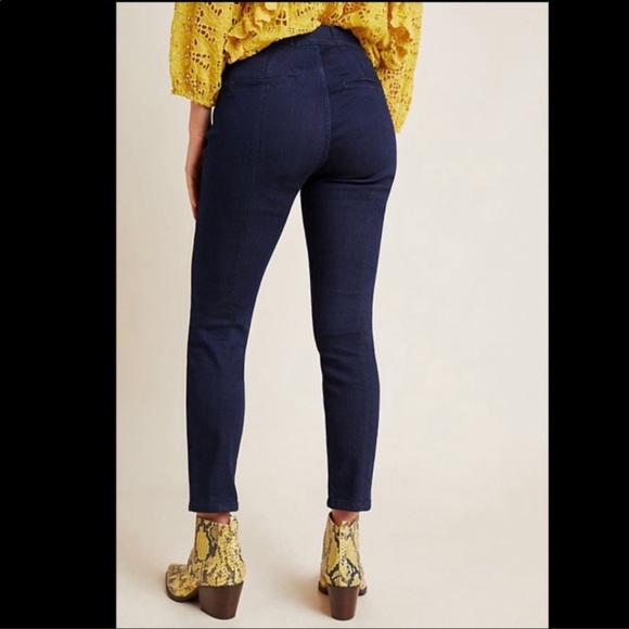 Anthropologie Pilcro slit-front skinny jeans size 26 NWT - Picture 4 of 8